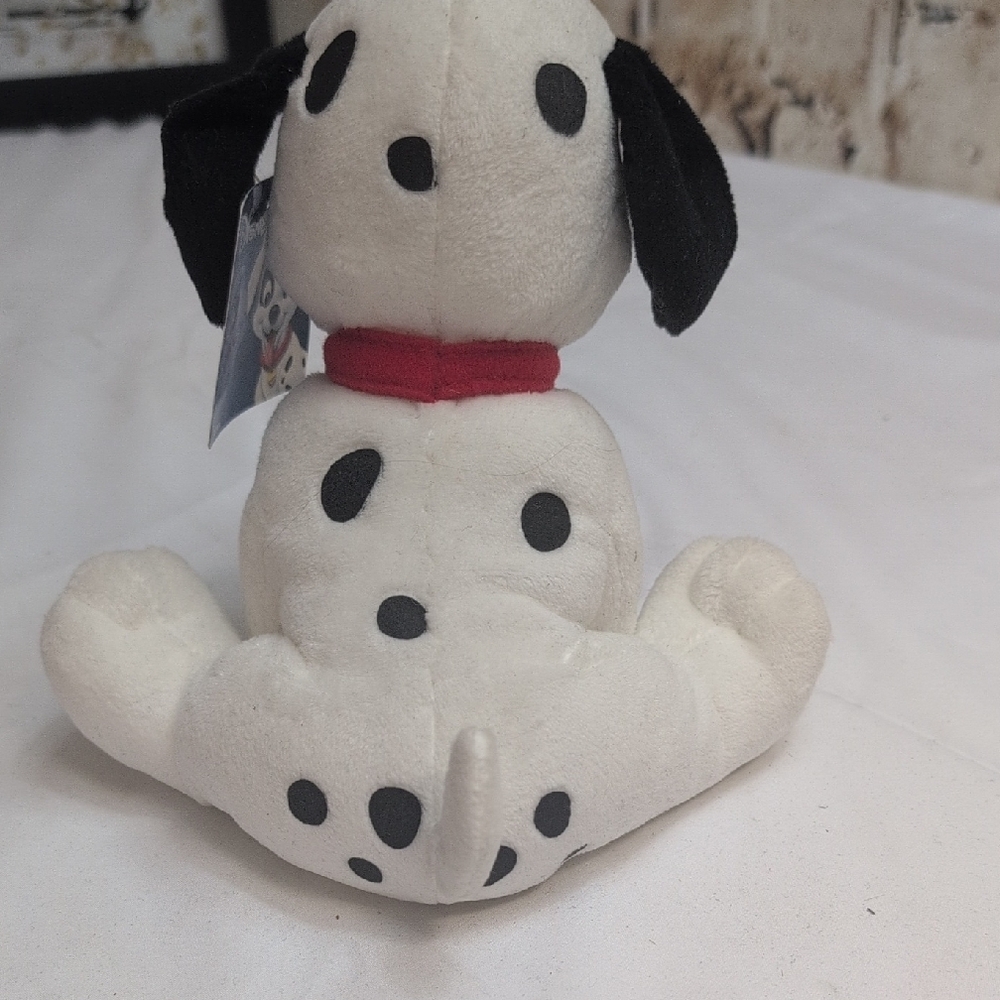 Disney Dalmatian Plush Dog Toy - Cream and Black - Picture 4 of 7